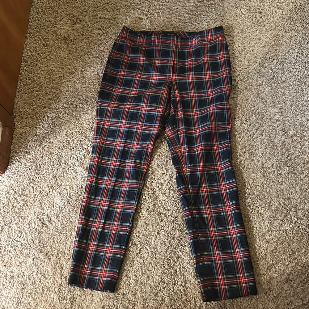 Size 8 Tommy Hilfiger plaid pants